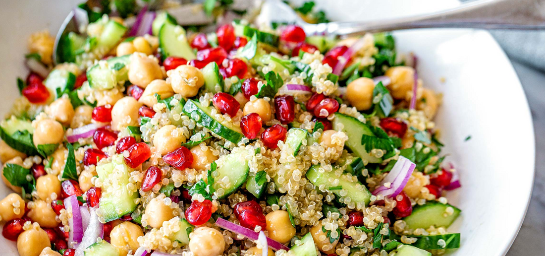 pomegranate quinoa salad