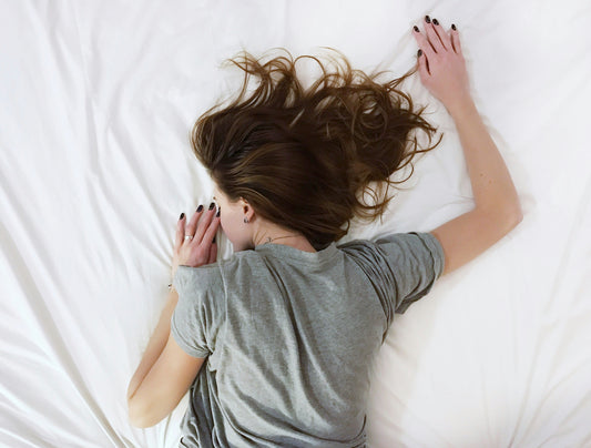 Women in deep sleep
